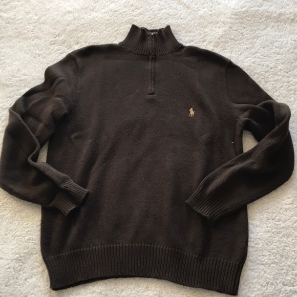 Polo Ralph Lauren Other - Brown, Polo Ralph Lauren, Quarter Zip Pullover